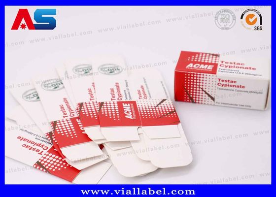 Impressão de caixas de frascos de 10ml da ACE Pharmaceutical para Semaglutida e Tirzepatida para Perda de Peso