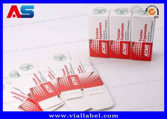 Impressão de Caixas de Frascos de 10ml da ACE Pharmaceutical para Peptídeos de Perda de Peso Sema, Reta, Tirze
