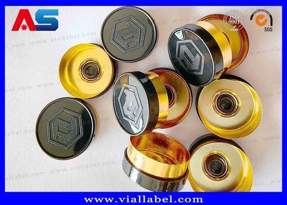 20mm Flip Off Caps Logotipo personalizado, Flip Top Bottle Caps Logotipo personalizado gravado MOQ