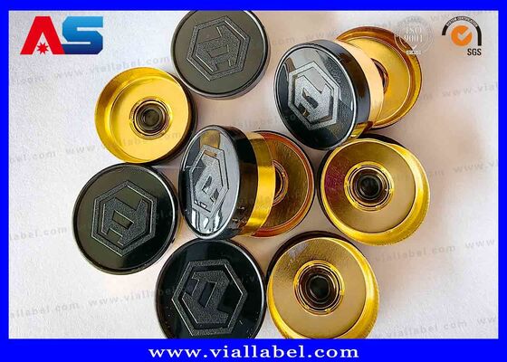 20mm Flip Off Caps Logotipo personalizado, Flip Top Bottle Caps Logotipo personalizado gravado MOQ