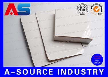 Somatropina Hcg 2 ml Caixa de papel em branco Branco Brilhante Com bandejas de plástico transparentes Caixas farmacêuticas