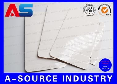Caixa branca da caixa da placa do papel comum 2ml 10pcs barato para os tubos de ensaio 10ml com bandejas plásticas para dentro, revestimento lustroso