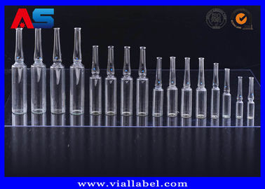 Do espaço livre amigável da ampola de Eco tubos de ensaio de vidro pequenos 5ml para o líquido da medicina