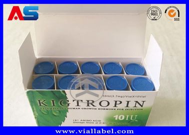 300 g Caixa de embalagem de frasco de papel Para 2 ml de Peptidos Caixa de embalagem de frasco de vidro