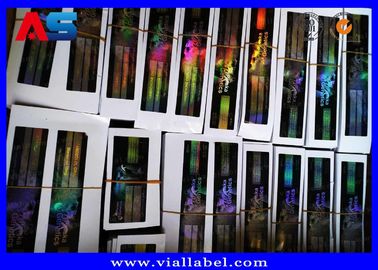 Bodybuilding Enantato Peptido Farmacêutico Etiquetas de frasco RX Laser Holograma Embalagem Etiquetas de frasco de erva