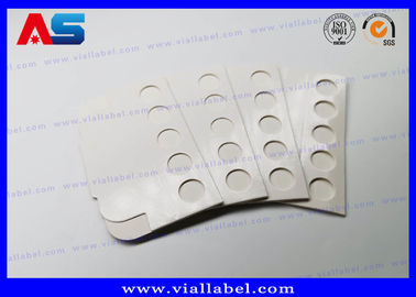 2 ml Amp / Cartão de Papel Branco Insert For Pharmacy Medical Packaging Boxes Custom pill box