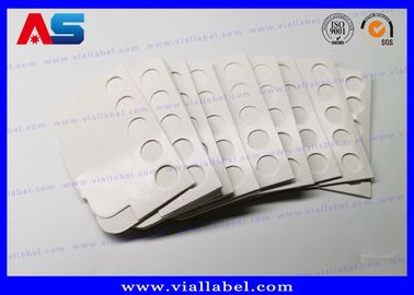 2 ml Amp / Cartão de Papel Branco Insert For Pharmacy Medical Packaging Boxes Custom pill box
