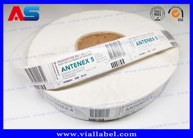 Papel Etiquetas de frascos injetáveis personalizadas para animais Fósforo Butafosfão Vials 10ml / 50ml etiquetas de frascos personalizadas