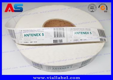 Papel Etiquetas de frascos injetáveis personalizadas para animais Fósforo Butafosfão Vials 10ml / 50ml etiquetas de frascos personalizadas