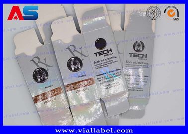 A folha de prata de Muscledevelop gravou a caixa de armazenamento do tubo de ensaio 10ml de ePeptidees Meditech Muscle Growth de Injectables