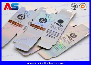 A folha de prata de Muscledevelop gravou a caixa de armazenamento do tubo de ensaio 10ml de ePeptidees Meditech Muscle Growth de Injectables
