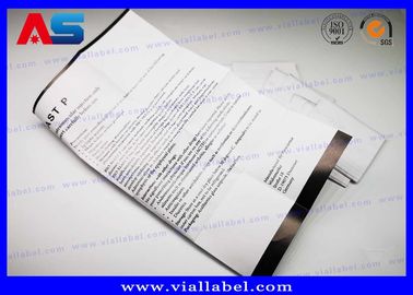 Boldenon Medicamento Produto Insert Impressão Vidros estéreis vazios 10 ml embalagens de peptídeos farmacêuticos caixas etiquetas