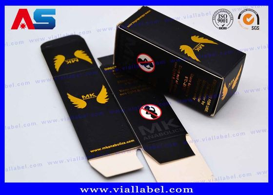 Caixas de Frascos de Laser GEP 10ml Cores Pantone Profissionais Caixas de Envio Pequenas caixas de embalagem para musculação