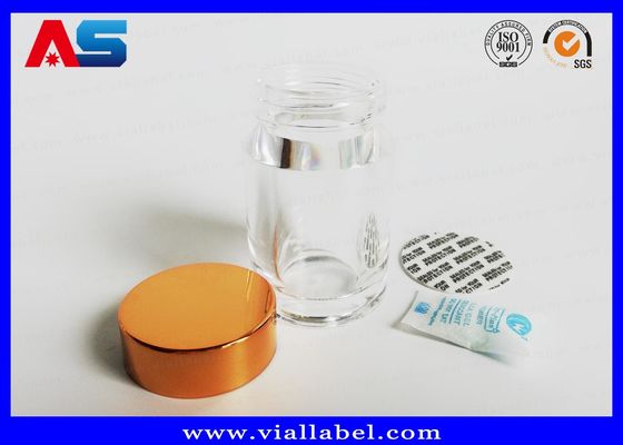 Garrafas de plástico de 50 ml para comprimidos Farmacêuticos garrafas de comprimidos grandes garrafas de comprimidos de plástico transparentes