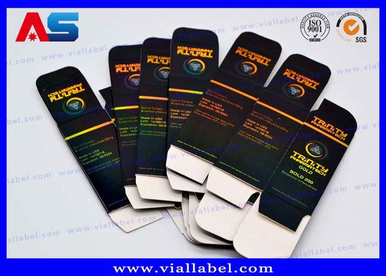 O tubo de ensaio da caixa 10ml da caixa da ciência médica encaixota a caixa lustrosa da impressão regular de CMYK