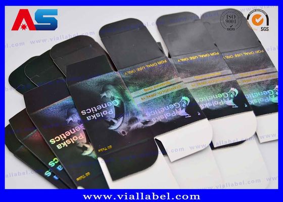 Caixas farmacêuticas personalizadas Impressão em Folha de Ouro Caixa de garrafa de gotas em relevo de 20 ml