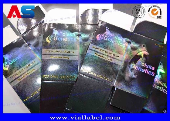Caixas farmacêuticas personalizadas Impressão em Folha de Ouro Caixa de garrafa de gotas em relevo de 20 ml