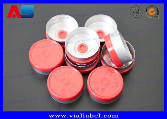 10 ml frascos de vidro para injecção frasco para injectáveis Flip Off Caps 20 mm plástico Alumínio Material caps personalizados