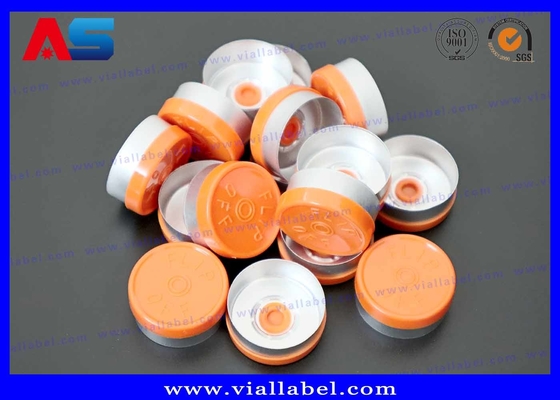 10 ml frascos de vidro para injecção frasco para injectáveis Flip Off Caps 20 mm plástico Alumínio Material caps personalizados
