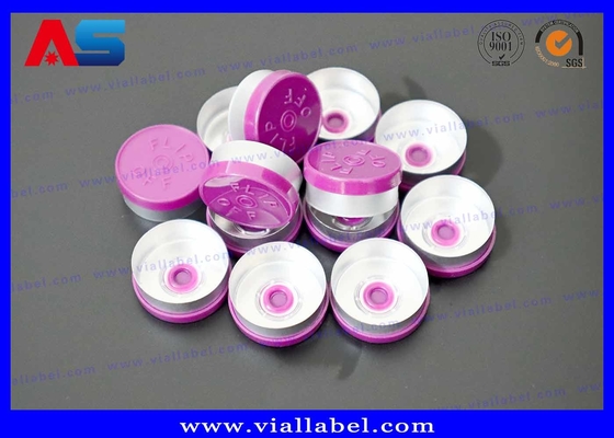 10 ml frascos de vidro para injecção frasco para injectáveis Flip Off Caps 20 mm plástico Alumínio Material caps personalizados