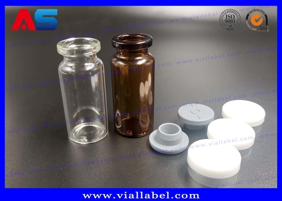 10 mL frascos para frascos Violeta Flip Off Cap Gravado Design personalizado Para Farmácia estéril frasco flip off caps