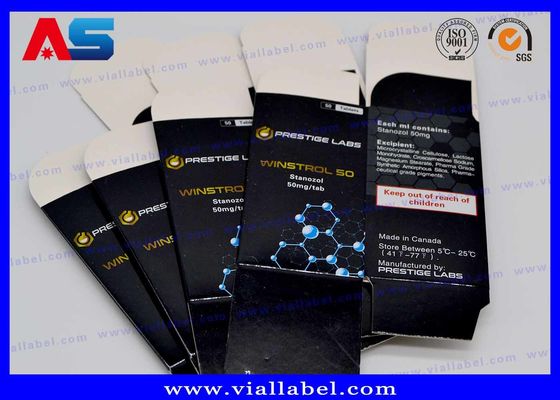 Anti Propionate falsificado da testosterona de 81x60x31mm Vial Ampoule Storage Box For 1ml