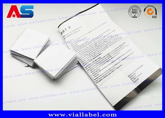 Papel Peptídeo Panfletos Impressão, Embalagem Insert Descrição Papel A4 Tamanho Plegavel INSTRUÇÕES Impressão