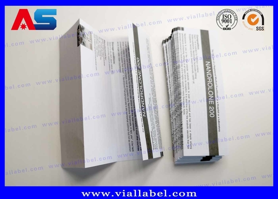 Papel Peptídeo Panfletos Impressão, Embalagem Insert Descrição Papel A4 Tamanho Plegavel INSTRUÇÕES Impressão