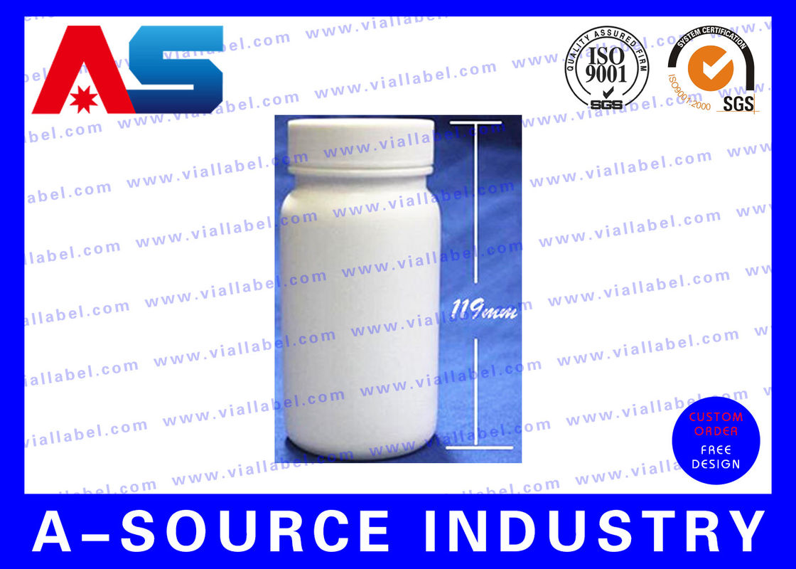 200 ml recipiente de pílulas médicas em HDPE frascos de pílulas vazios / frascos de pílulas de vitaminas frascos de plástico