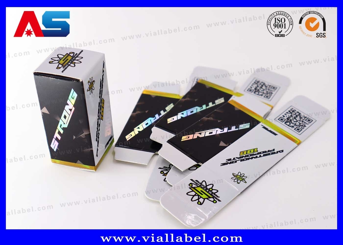 Caixa de papel de injecção 10 ml Para YK11 4 Mg 50 comprimidos, Caixa de Impressão de frasco para injecção personalizada