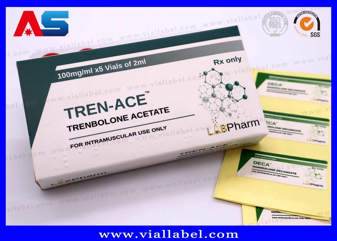 Caixas de frascos de 10 ml para embalagens farmacêuticas Impressão holográfica Vendas diretas ecológicas Personalizáveis Entrega rápida