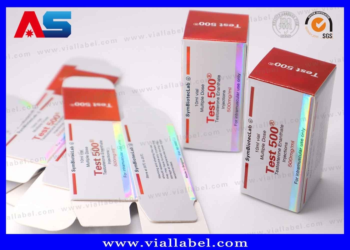 Teste de caixa de garrafas de vidro de 10 ml 500: soluções de embalagem de alta qualidade para aplicações farmacêuticas