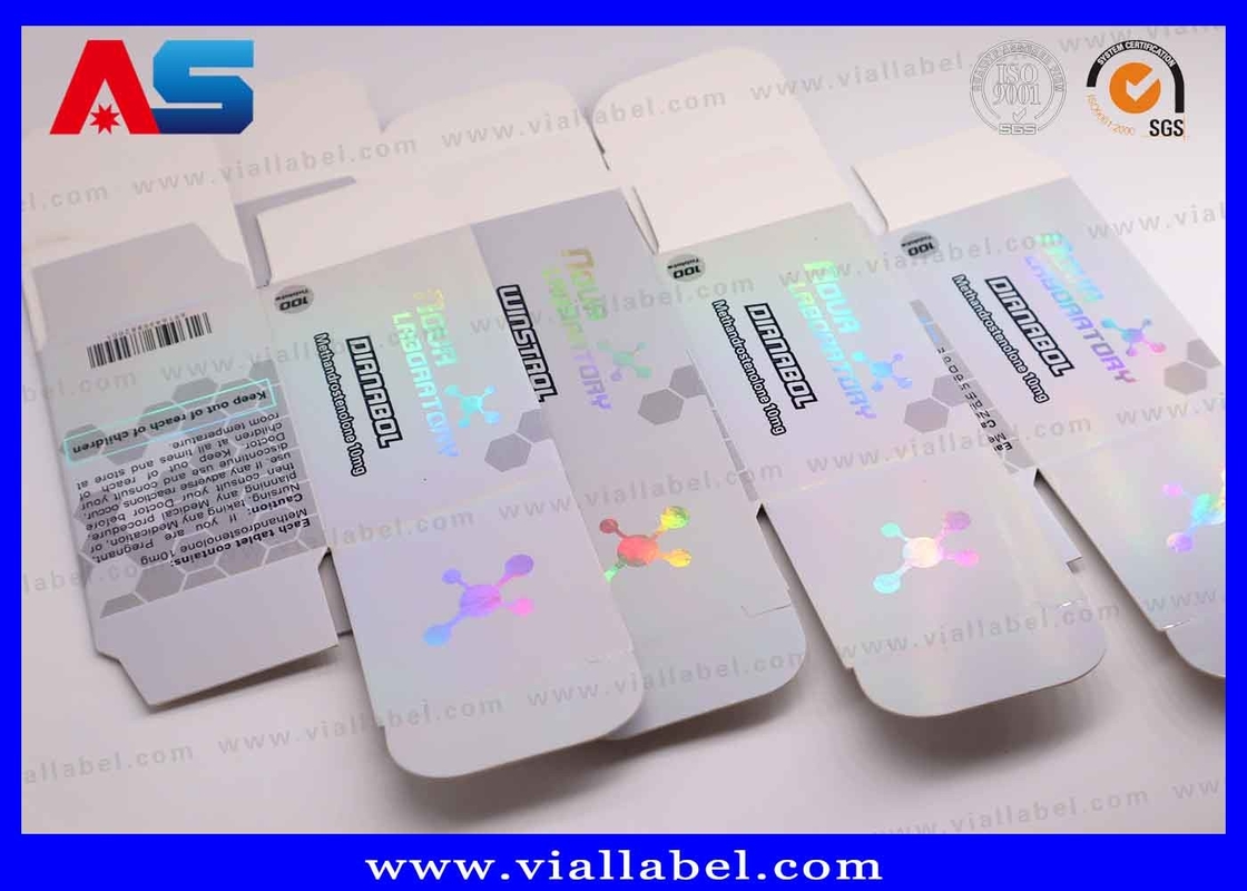Caixa de frasco de 10 ml Premium com características de segurança holográfica ¢ Embalagem farmacêutica à prova de adulteração ¢ Certificado ISO 9001 & FSC, 12+ anos de experiência em exportação global