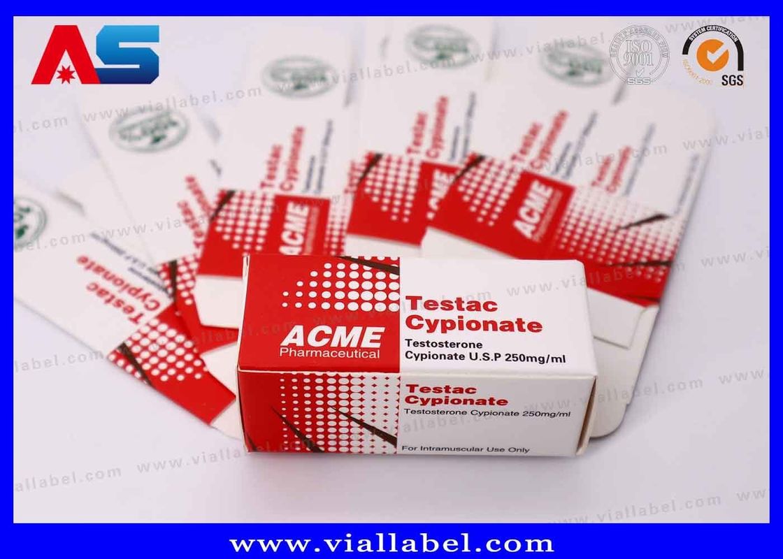 Impressão de Caixas de Frascos de 10ml da ACE Pharmaceutical para Peptídeos de Perda de Peso Sema, Reta, Tirze