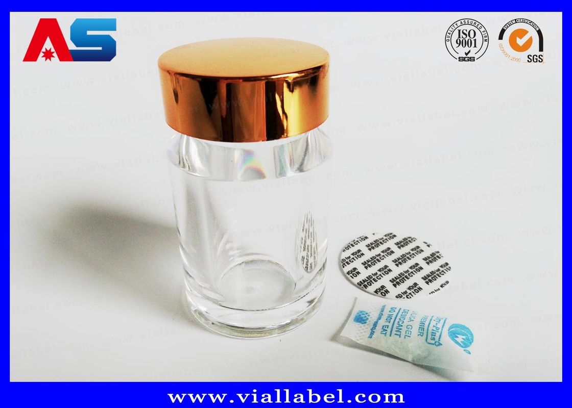 Garrafas de plástico de 50 ml para comprimidos Farmacêuticos garrafas de comprimidos grandes garrafas de comprimidos de plástico transparentes