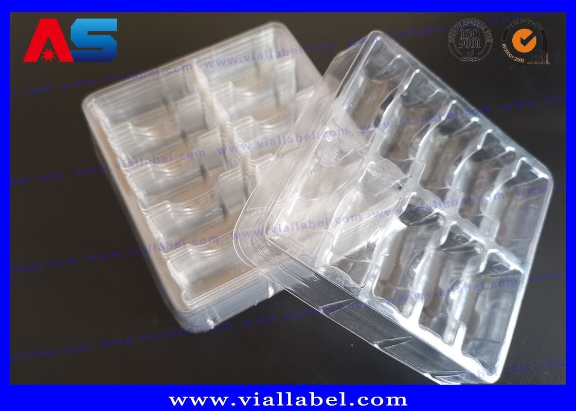 60C a espessura 2ml médico engarrafa a bolha transparente do PVC