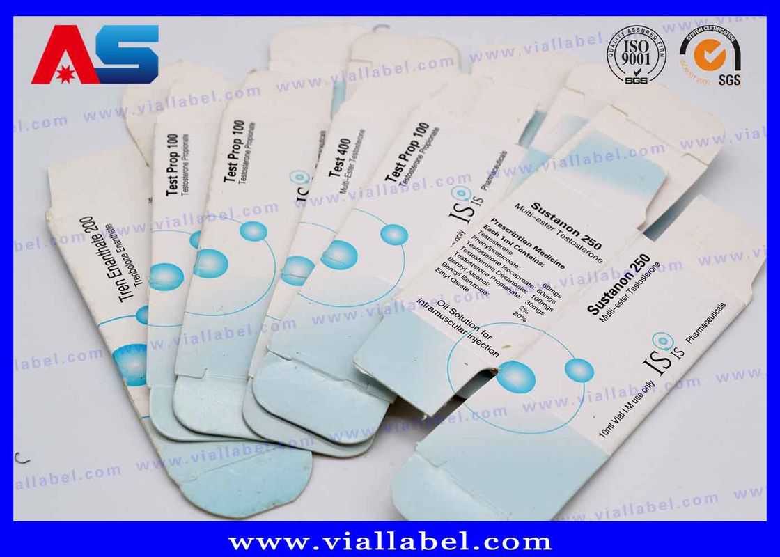 Caixa de armazenamento de frascos de holograma personalizada Impressão de caixas de frascos de 10 ml e embalagem / caixas de embalagem pequenas