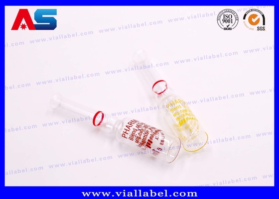 1ml / 2ml / Glass Ampoules Custom Colors Printing