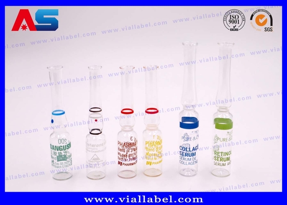 1ml / 2ml / Glass Ampoules Custom Colors Printing