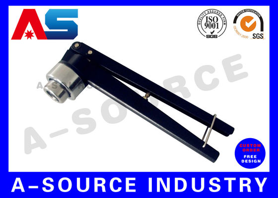 Frisador manual médico do tubo de ensaio do frisador 20mm do tubo de ensaio para as garrafas 10ml claras de vidro