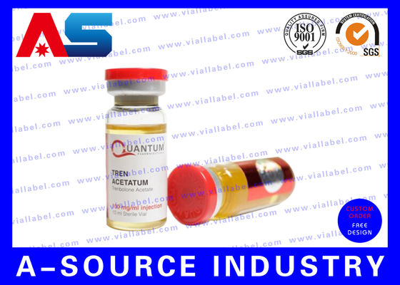 Soro 10ml Vial Labels Design Pharmaceutical Packaging para garrafas estéreis do Propionate da testosterona da injeção