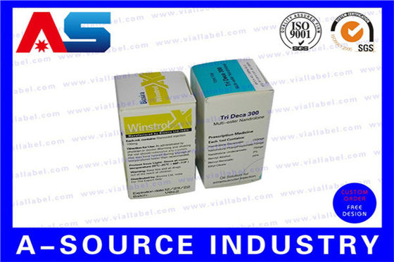 Impressão regular holográfica personalizada das caixas do tubo de ensaio 10ml/caixas de armazenamento CMYK