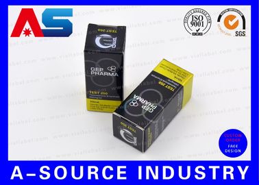 Caixas de Frascos de Laser GEP 10ml Cores Pantone Profissionais Caixas de Envio Pequenas caixas de embalagem para musculação