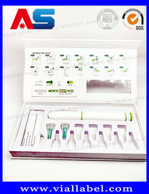 Caixa vazia de Synedica Kit para uma caneta de injecção 3 ml Cartucho 12 agulhas e um folheto de papel