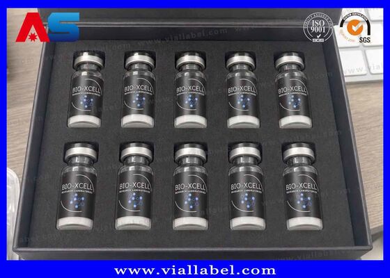 Embalagem impressa premium para frascos de péptidos Caixa, Caixa de frascos de 3 ml Impressão de design personalizado