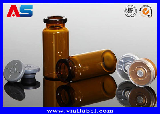 O conta-gotas 10ml industrial farmacêutico de vidro ambarino de Brown engarrafa a boca/conta-gotas de Ayonet