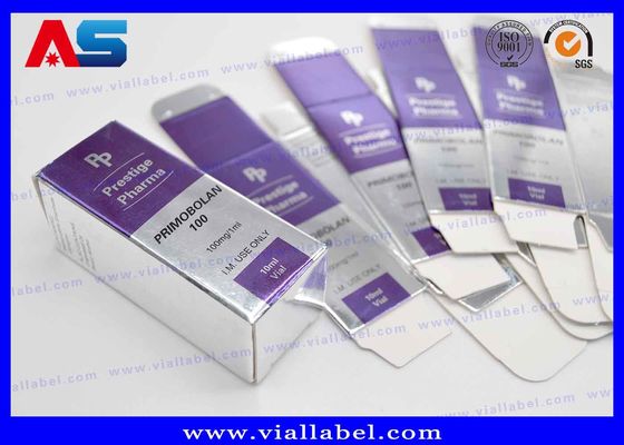 Anabolic Science 10 ml Caixas de frascos / Caixa de embalagem de medicamentos peptídicos para frascos de vidro Caixas impressas sob medida
